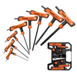 Meiwaltee 8 Pcs Metric Extra Long Arm Handle Allen Wrench Set, 2-10 Orange. Fixed Price $30.99.