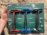 24PC. Masterforce Cushion Grip T-handle Hex Key Set Sae/metric/torx. Fixed Price $59.99.
