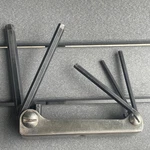 Snap On Tools AWM5K Folding Hex Allen Wrench Set Metric 4MM-10MM. Fixed Price $19.99.