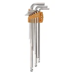 Vessel Ball Point Hex L-key Wrench (long Type) 9PC. Set NO.8309BP-LU 8309BPLU. Fixed Price $31.29.