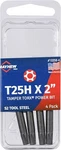 Mayhew 19358-4 T25H 2" Tamper Torx Power Bit, Pack 1EA. Fixed Price $21.38.
