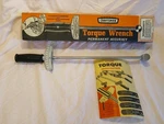 Craftsman 1/2" Drive Torque Wrench Model 4448 105 Foot Lb In Orig Box Excellent. Fixed Price $39.00.