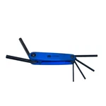 Mac Tools SHKM6 Blue Fold-up 6-PIECE 3-10MM Metric Hex Key 1960. Fixed Price $73.99.