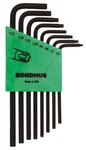 Torx/star Tip Long Arm L-wrench Set 8PCS T6-T25 Bondhus Usa 31832. Fixed Price $13.16.