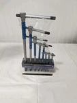 Powerbuilt 8 Pc 3 Way T-handle Torx Key Wrench With Rack Set Metric 941645. Fixed Price $63.60.
