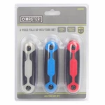 3-PC. Folding Hex/torx Key Sets GS050817. Fixed Price $37.77.