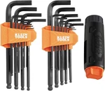 Klein Tools BLS22H Long Ball-end T-handle Hex Wrench Set, 22-KEY Black. Fixed Price $32.08.