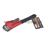 New King 10" Pipe Wrench, Steel Heavy Duty Adjustable Spanner, Dipped Handle. Fixed Price $15.95.