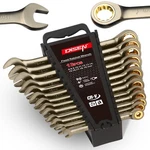 13PCS 90-TEETH Wrenches Set Fixed Head Metric Ratcheting 6.... Fixed Price $46.08.
