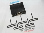 5 Pcs. Eklind 31316 Standard Hex T-key 1/4"X3" Arm (new).. Fixed Price $21.00.