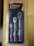 Gearwrench 3PC Qr Teardrop Ratchet Set 81310. Fixed Price $96.95.