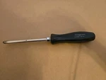 Snap On #4 Phillips Head Screwdriver Black Hard Handle SDDP64. Fixed Price $29.00.
