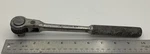Vtg Action Tools Usa 1/2" Drive 10" Long Chrome Reversible Open Head Ratchet 77A. Fixed Price $14.99.