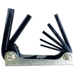 Tool International 7?PC Folding Hex Key Set 1/8 C3/8 (KTI?71400). Fixed Price $19.43.