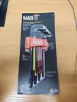 Klein Tools BLS9 Color-coded Extra-long Style Hex Key Caddy Set, Sae, 9-PIECE. Fixed Price $34.29.