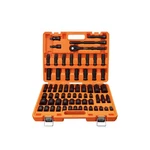 1/2" Drive Master Impact Socket Set, 65 Piece, With Adapters & Ratchet Handle.... Fixed Price $107.02.