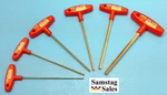 Amf 906Q-SET 6. Of Metric Hex Keys Red Plastic T-handles. Fixed Price $139.99.