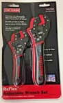 Craftsman 45784 2 Piece Reflex Adjustable Wrench Set 6" & 8" Usa. Fixed Price $32.00.