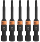 Ball-end Hex 2.5MM Impact Driver Bit Railer Allen Wrench Drill. Fixed Price $17.99.