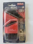 Eklind 10113 Sae 13PC L-key Set New Tear Package. Fixed Price $10.25.