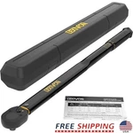 1/2 Inch Drive Torque Wrench 25-250 Ft-lb Dual-range Precision Calibration New. Fixed Price $105.23.