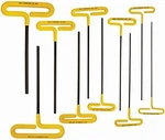 46538 Hex Tip Cushion Grip Loop T-handles Set W/proguard FINISH,9",10 Pc, Multic. Fixed Price $74.59.