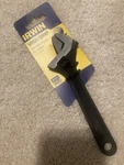 Irwin Tools 1913185 6IN Adjustable Wrench Count (pack Of 1), Black Vise Grip. Fixed Price $15.00.