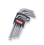 Tone Ball Point Hex Key Wrench Set L-type With Holder BS900 Tools Japan. Fixed Price $54.99.