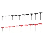 Ball End Hex T-handle Key Set, 21-PIECE (5/64-3/8 In., 2-10 Mm). Fixed Price $117.60.