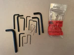 Mac Tools 17(2 Extra Of Smallest) Piece Standard Hex Keys SH515APA. Fixed Price $50.00.