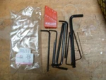 Brand New Set Of 12 Multi Angle Ball Head Allen Key Wrenches W/ Stand Included. Fixed Price $28.00.