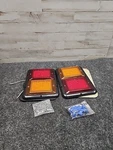 Partsam 2PCS Double Led Trailer Tail Lights Horizontal Dual Stop Turn Signal. Fixed Price $45.00.