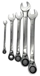Dewalt 5-PIECE Reverse Ratcheting Combination Sae Wrench Set Polished Chrome. Fixed Price $38.38.