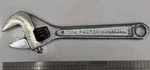 Vintage Proto Professional Adjustable Wrench No. 704 Chrome Finish Usa. Fixed Price $9.00.