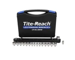 Tite-reach 1/4 Inch Professional Extension Wrench And Low Profile Socket Kit. Fixed Price $164.97.