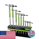 Powerbuilt 9 Pc Torx Star T-handle Hex Allen Key Wrench Set W/ Speed Sleeves. Fixed Price $155.09.