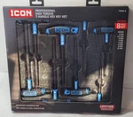 Icon THHM-8 T-handle Hex Key Set New Sealed. Fixed Price $68.00.