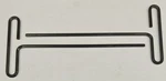 Eklind 2-PIECE 1/8" 6" T-handle T-key Hex Allen Lot Set 31608 Usa. Fixed Price $9.95.