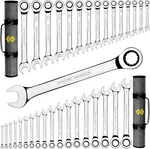 Complete Ratcheting Wrench Set 33PCS - Metric Standard Combination. Fixed Price $264.41.