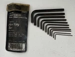 Vintage Craftsman Hex Key Set Standard 11 Piece 46693 Usa With Case. Fixed Price $17.60.