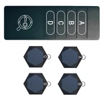 Set 4-IN-1 Wireless 75-80DB Alarm Key Finder Anti Lost Wallet Tag Tracker Kit. Fixed Price $20.66.