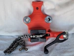 Ridgid BC-410, 1/8" 4" Capacity Top Screw Bench Chain Pipe Vise, New Open Box!. Fixed Price $317.77.