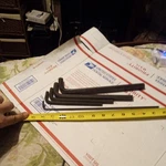 Vintage Craftsmanusa 1/2"3/8"5/16"AND 5/32 12" Key Wrench - 28179 Model. Fixed Price $59.00.