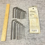 Craftsman Metric Hex Set 20 #46677 W/ Case Usa. Fixed Price $12.00.
