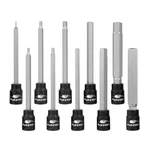 Extra Long Allen Wrench Hex Bit Socket Set (10 Pack) - 6" In 3/8.... Fixed Price $20.90.