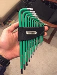 12715 Tamper-resistant Star Key Set 13PC Extra Long TR6-TR50 W/ Organizer Securi. Fixed Price $37.03.
