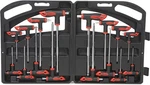 Rotation 16 Pcs Hex Torx Wrench Set, Handle Allen Key With Case, For Long. Fixed Price $71.90.
