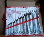 Gedore 11 Piece Sae Combination Wrench Set 3/8" - 1" Drop Forged Nos. Fixed Price $39.99.