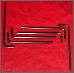 9/64" Long Arm Hex Key Wrench Lot Of Brighton Best Chesco Eklind Allen. Fixed Price $9.99.