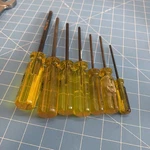 Chesco Hex Ball Point Head Driver Set 5/16 1/4 7/32 3/16 5/32 9/64 1/8 Lot. Fixed Price $35.32.